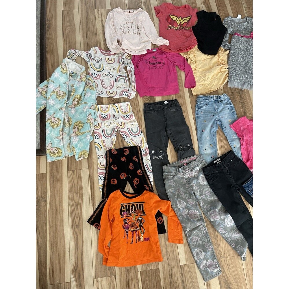 Girls Clothing Bundle - 6T- 18 Pieces - Picture 2 of 5